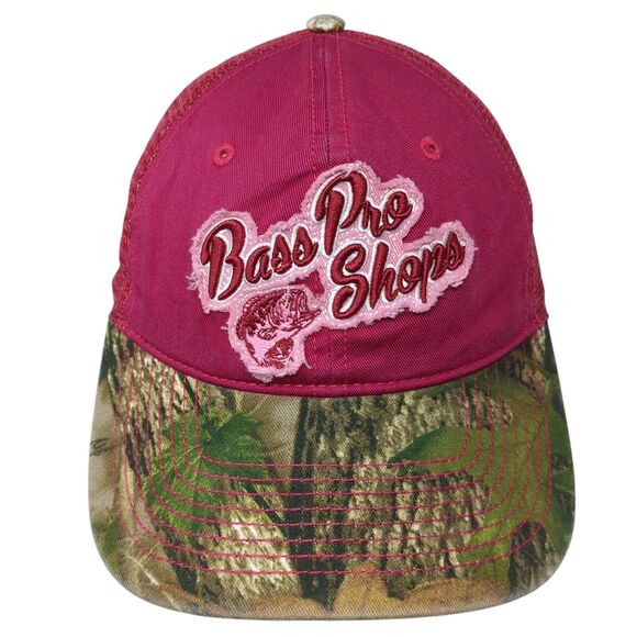 Bass Pro Shops Snapback Trucker Hat Multi One Size Mesh Back Hunting - Picture 1 of 8